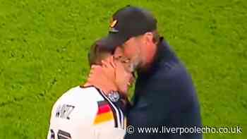 Jurgen Klopp's moment with Florian Wirtz as Liverpool star gets exactly what he needs