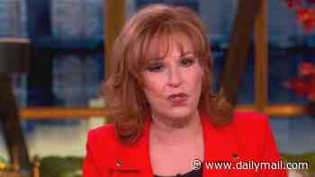 Joy Behar dislocates her shoulder after 'catching a heel' backstage at The View... and she may be off air until her 84th birthday