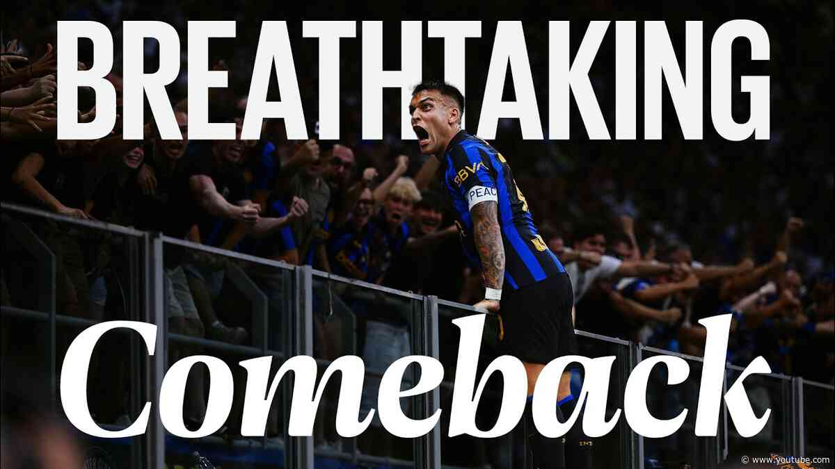 DALLO 0-2 ALLA VITTORIA🖤💙 | INTER 3-2 NAPOLI | UNA RIMONTA DA BRIVIDI