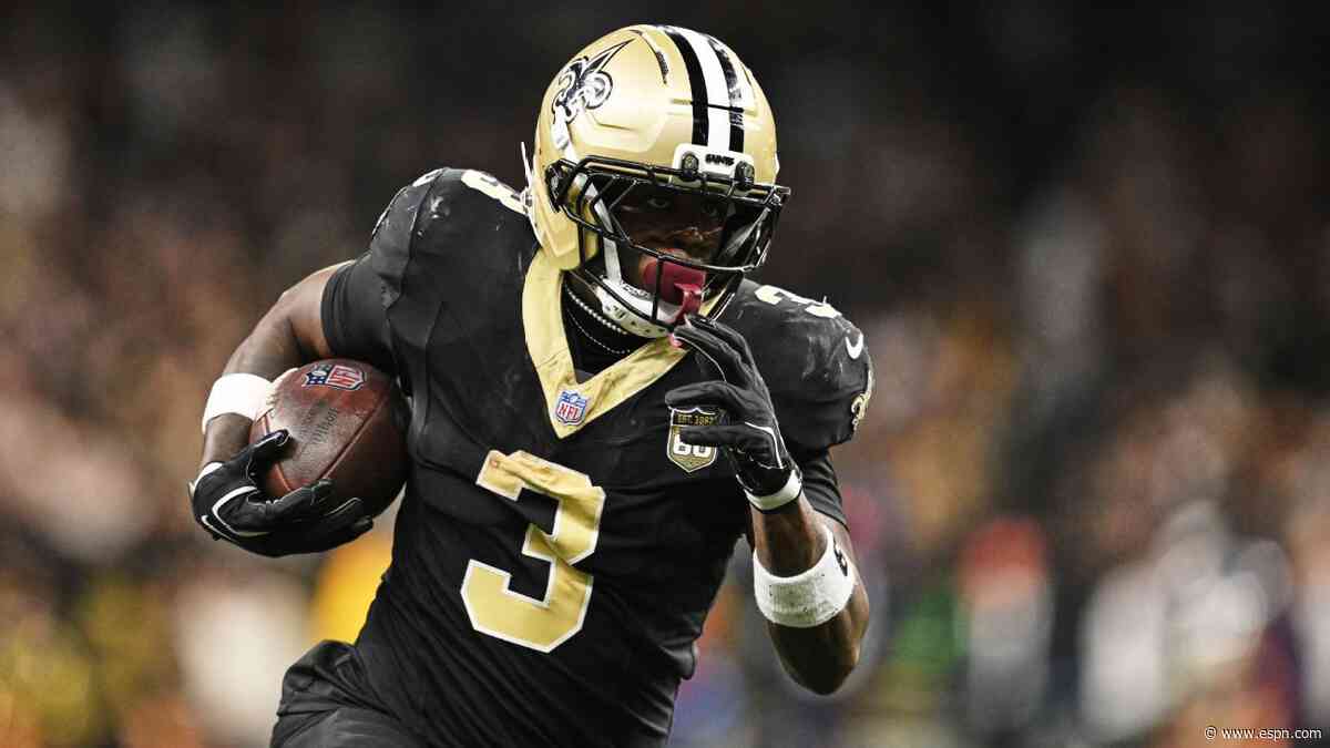 Saints put RB Etienne on IR, sidelining him for at least 4 games