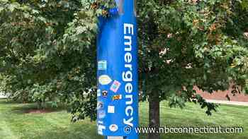 UConn parent sues school to stop removal of blue light emergency phones