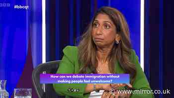 BBC Question Time erupts into laughter as Suella Braverman's conservative jibe backfires: 'you were in the government'