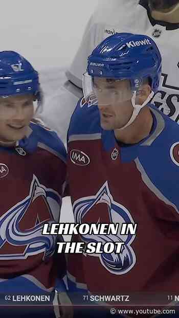 Lehky gets his first 🚨