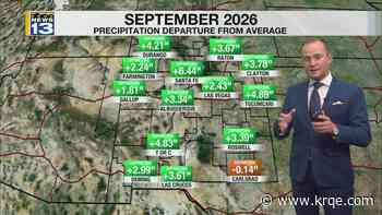 Drier weather returning to New Mexico ahead of Balloon Fiesta