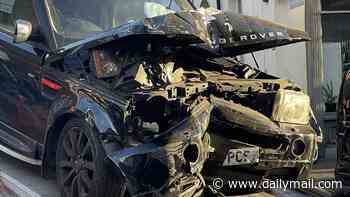 'Stolen' Range Rover ploughs into solicitors on upmarket London street - after 'being swiped using keyless hacking'