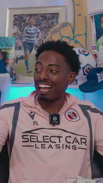 Kyreece is NOT happy about that bronze card....  #readingfc #eafc
