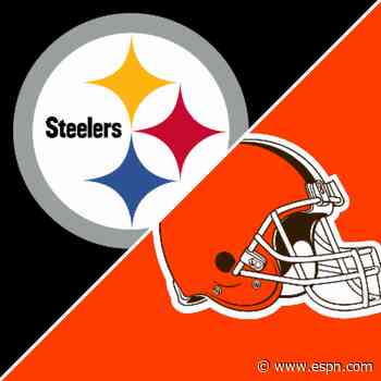 Follow live:  Browns host Steelers in AFC North clash