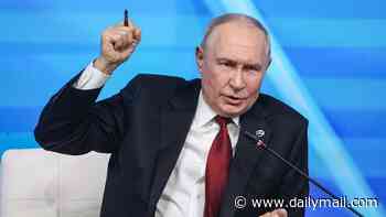 Countries supplying Ukraine with weapons are 'a threat', Putin says - while insisting Russia is 'not threatening anyone'