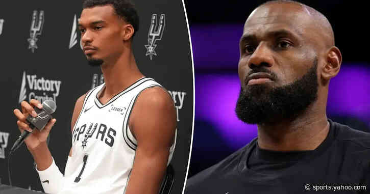 Victor Wembanyama appears to slam LeBron James after Polymarket deal