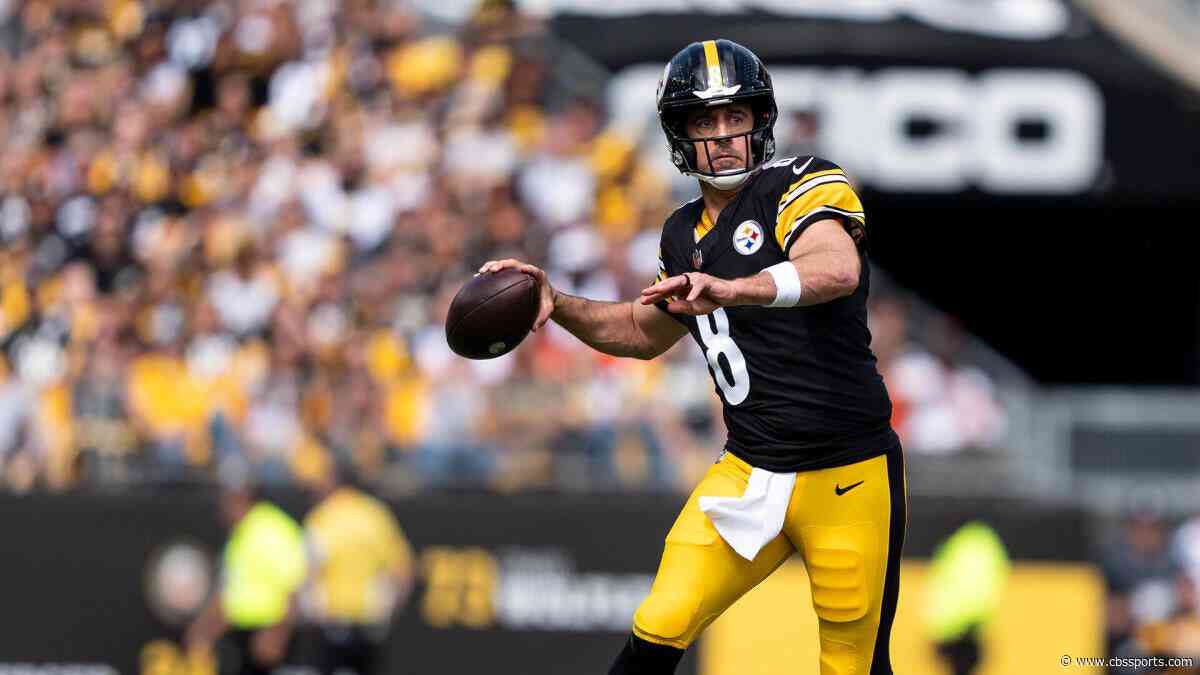 Steelers QB Aaron Rodgers held an NFL record for 16 minutes before immediately losing it vs. Browns