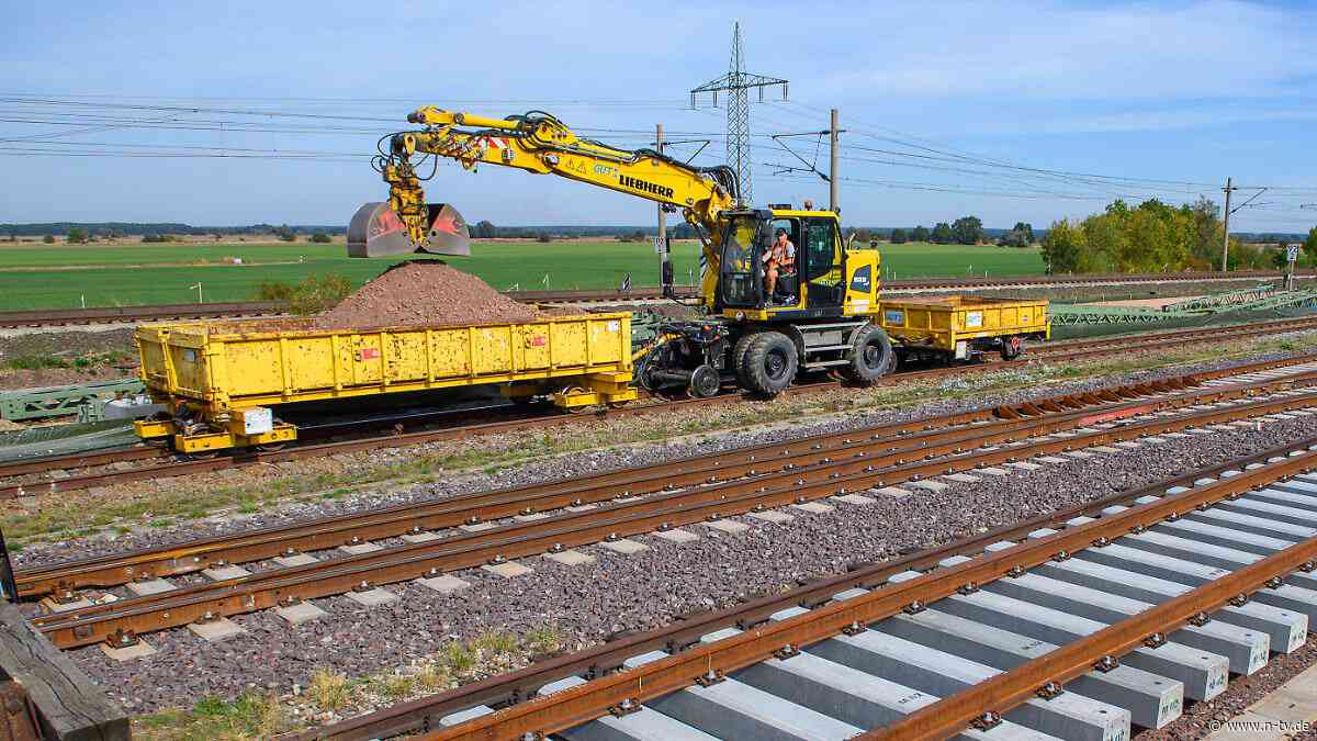 Verspätungen bis Ende 2027: Bauarbeiten verzögern Zugfahrten zwischen Hannover und Berlin deutlich