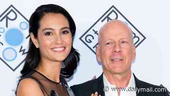 Bruce Willis's wife Emma shares rare snap of the 'legend' and credits him as the 'driving force' behind her advocacy amid his dementia battle