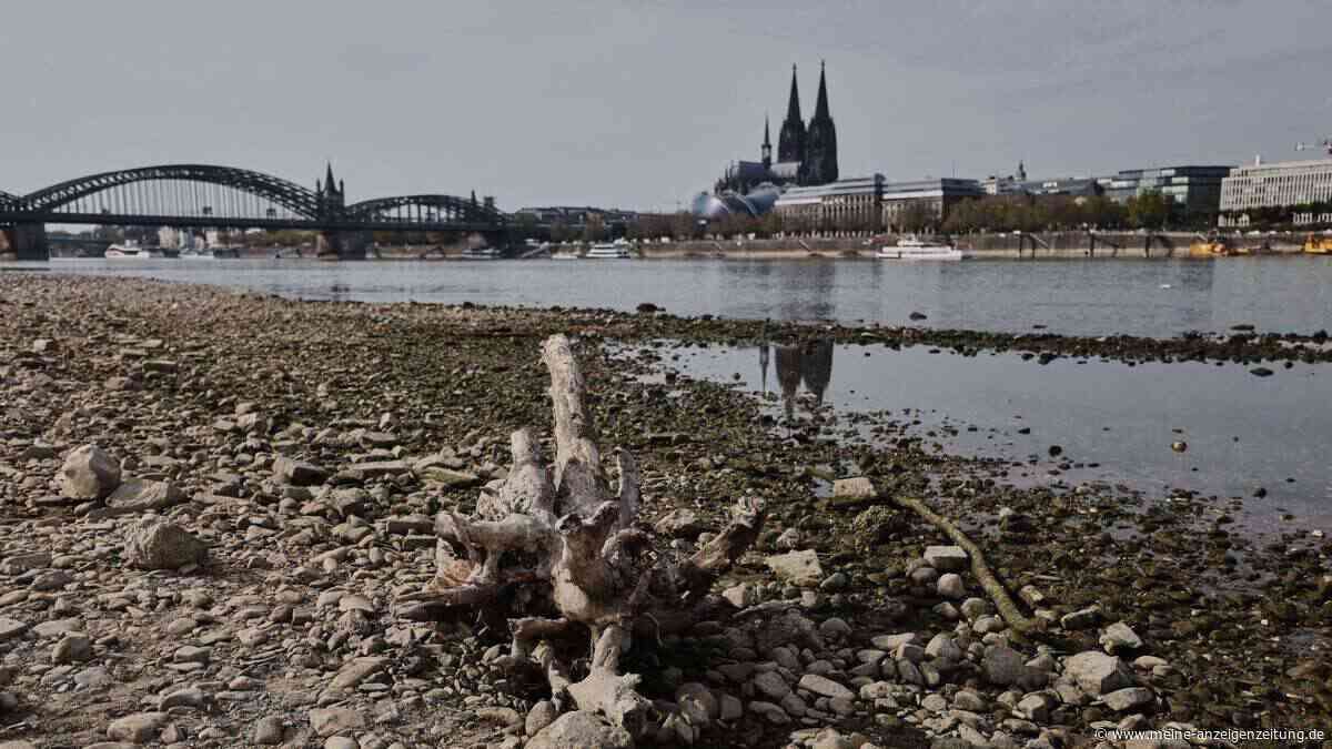 Niedrigste Abflussmengen in Flüssen seit gut 30 Jahren