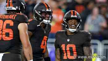 Follow live: Browns hold lead over Steelers in second half