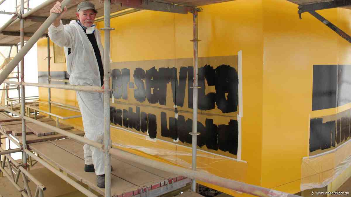 Industrieromantik zum Greifen: Bald strahlt und arbeitet der Gelbe Kran wieder
