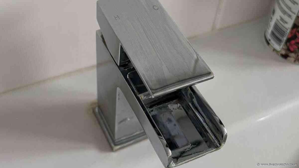 I clean my bathroom taps with 1 Home Bargains item — limescale disappears in 3 minutes