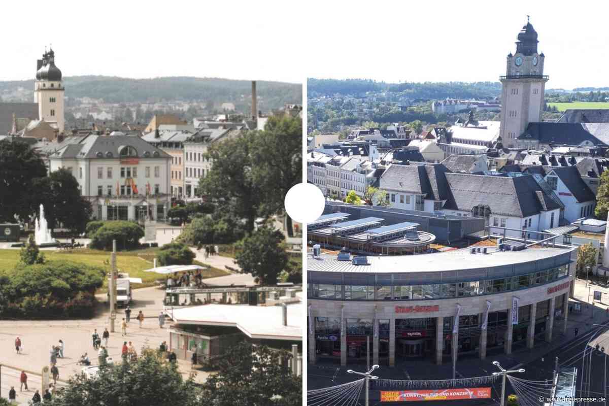 Vom Kaffeehaus Trömel zur Stadt-Galerie: So hat sich Plauens Zentrum verändert