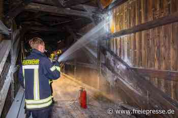 Nach Feuer an Brücke in Schwarzenberg: Polizei vermutet Brandstiftung