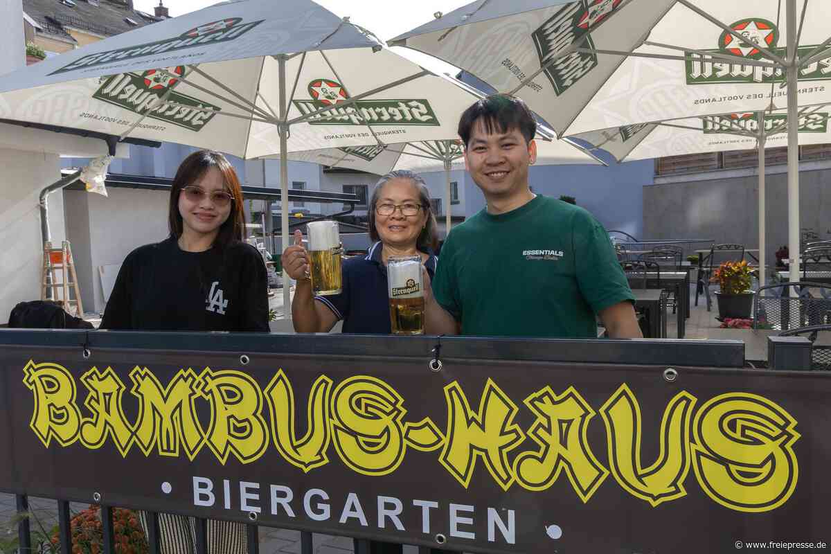 Oktoberfest auf Vietnamesisch: Das ist das erste Asia-Lokal im Vogtland mit Biergarten