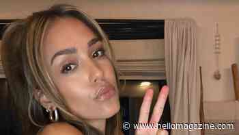 Jessica Alba, 45, steals the spotlight in tiny top and miniskirt for star-studded Y2K party