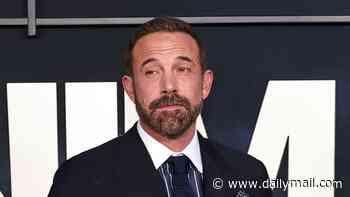 Ben Affleck hangs on to BFF Matt Damon and glamorous wife Luciana Barroso at starry Animals premiere