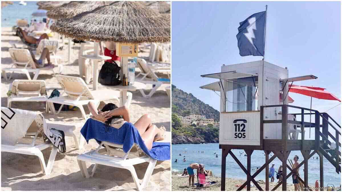 Neue Warnflagge für Mallorca-Urlauber: Auf welche Gefahr man am Strand nun achten muss