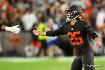 Szmyt hits 56-yard field goal, Browns beat Steelers 27-24