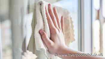 I keep mirrors and windows streak-free with £2 Home Bargains cloth