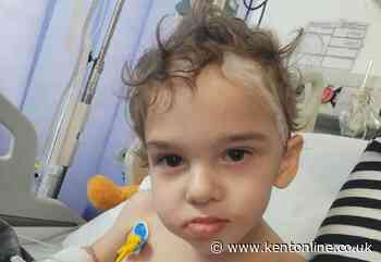 ‘None of us could have imagined this’: Shock as 20-month-old tot diagnosed with brain tumour