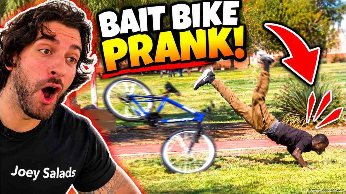INSANE Bait Bike Prank!