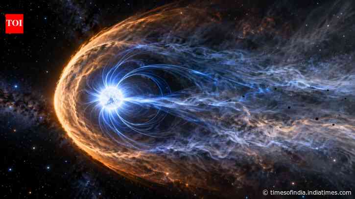 Astronomers spot giant bow shock around magnetic white dwarf 730 light-years away