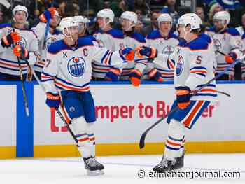 Brilliant early, brutal late as troubled Edmonton Oilers win ugly over Canucks