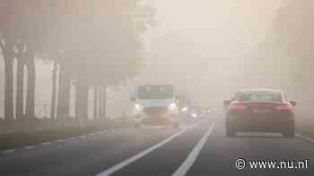 Code geel in vijf provincies vanwege dichte mist: 'Kan verkeersbelemmerend zijn'