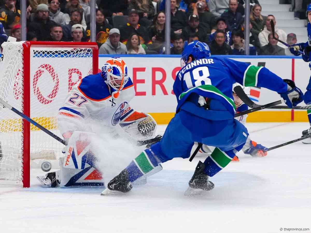 Oilers 9, Canucks 7: From embarrassing to encouraging home opener