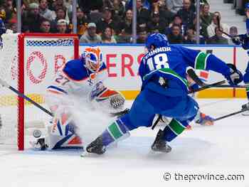 Oilers 9, Canucks 7: From embarrassing to encouraging home opener