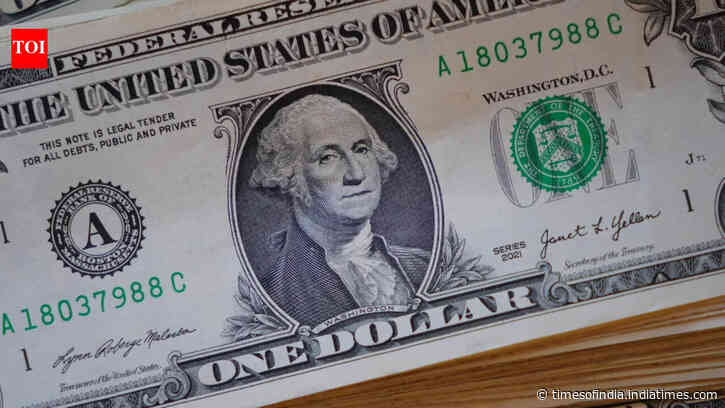 Dollar hits 17-month high: Greenback headed for three week gaining streak as bond rout drags euro