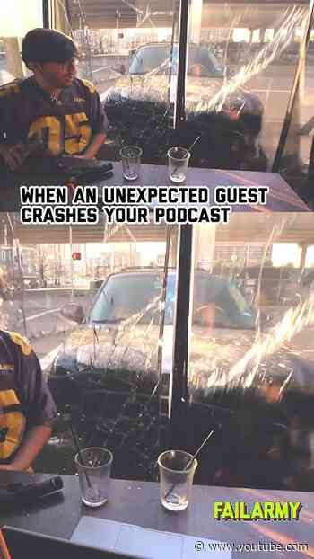 If you're looking for a sign to start a podcast... #podcast #crashasmr #fail #baddrivers #asmr