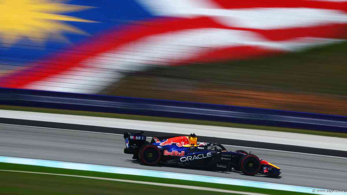 Verstappen sets pace in FP1 at Bahrain GP