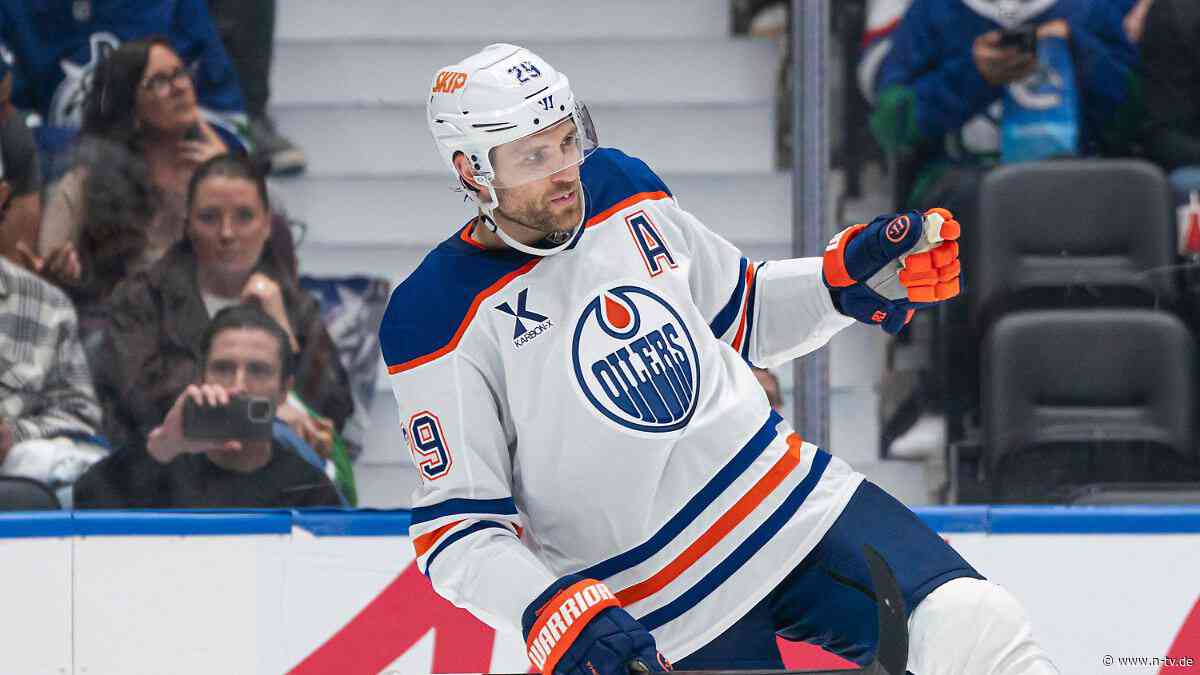 8:2 fast noch verspielt: Draisaitls Oilers gewinnen absurdes NHL-Spektakel