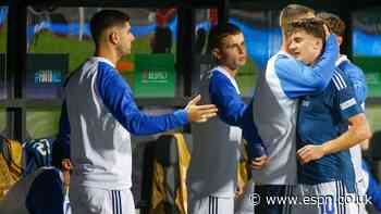 Arsenal's Tzolis limps off in Greece draw vs. Dutch