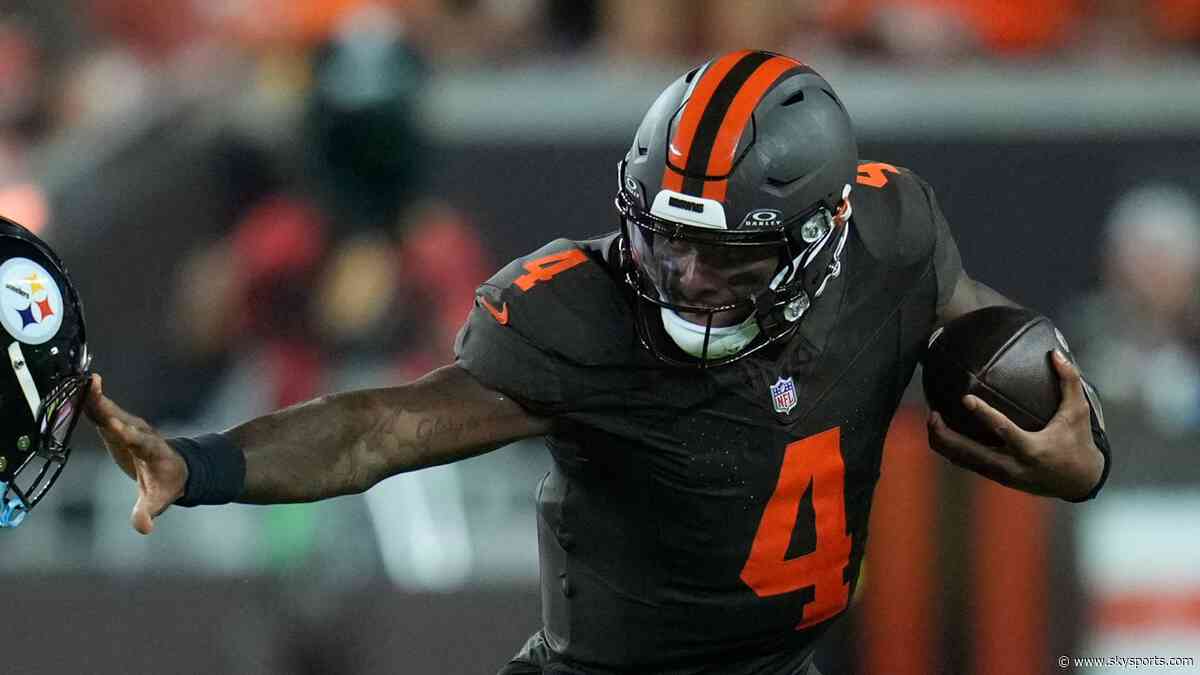 Browns overcome Steelers' comeback for dramatic win in final seconds