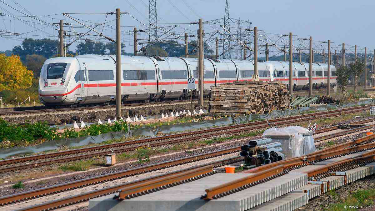 Berlin-Hannover: +80 Minuten: Wichtigste Ost-West-Verbindung 14 Monate gesperrt