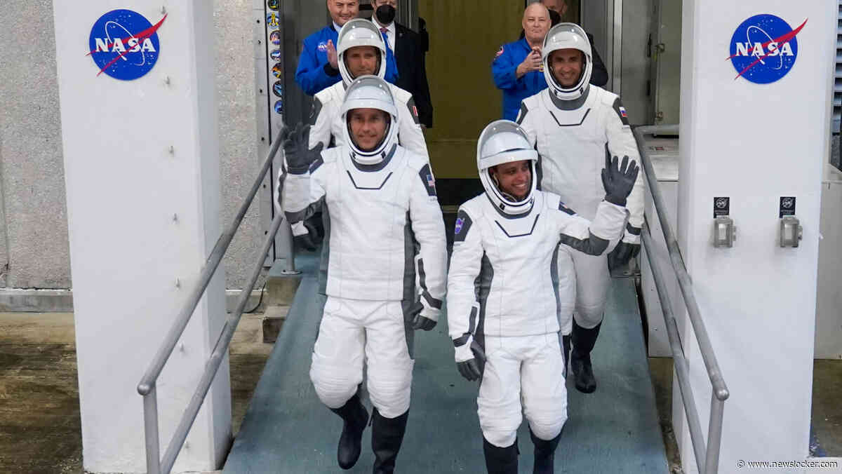 Vier ruimtevaarders bereiken ISS na snelste reis ooit met een Amerikaans ruimtevaartuig