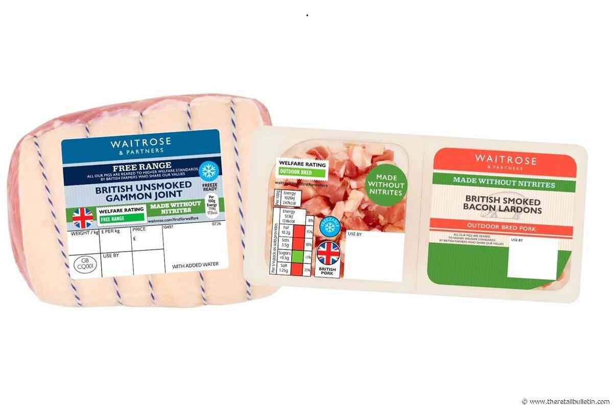 Waitrose expands nitrite-free range as demand surges by 34%