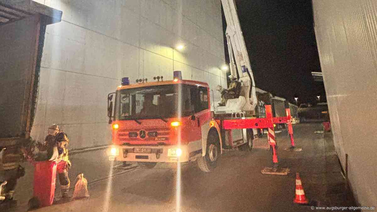 Brand im Industriepark Gersthofen gelöscht: Polizei gibt erste Details über mögliche Ursache bekannt