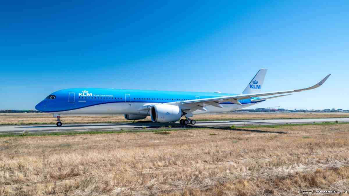 LIVEBLOG: eerste Airbus A350 voor KLM vliegt naar Schiphol