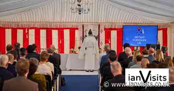 Shinto ceremony marks start of British Library extension and Crossrail 2 station