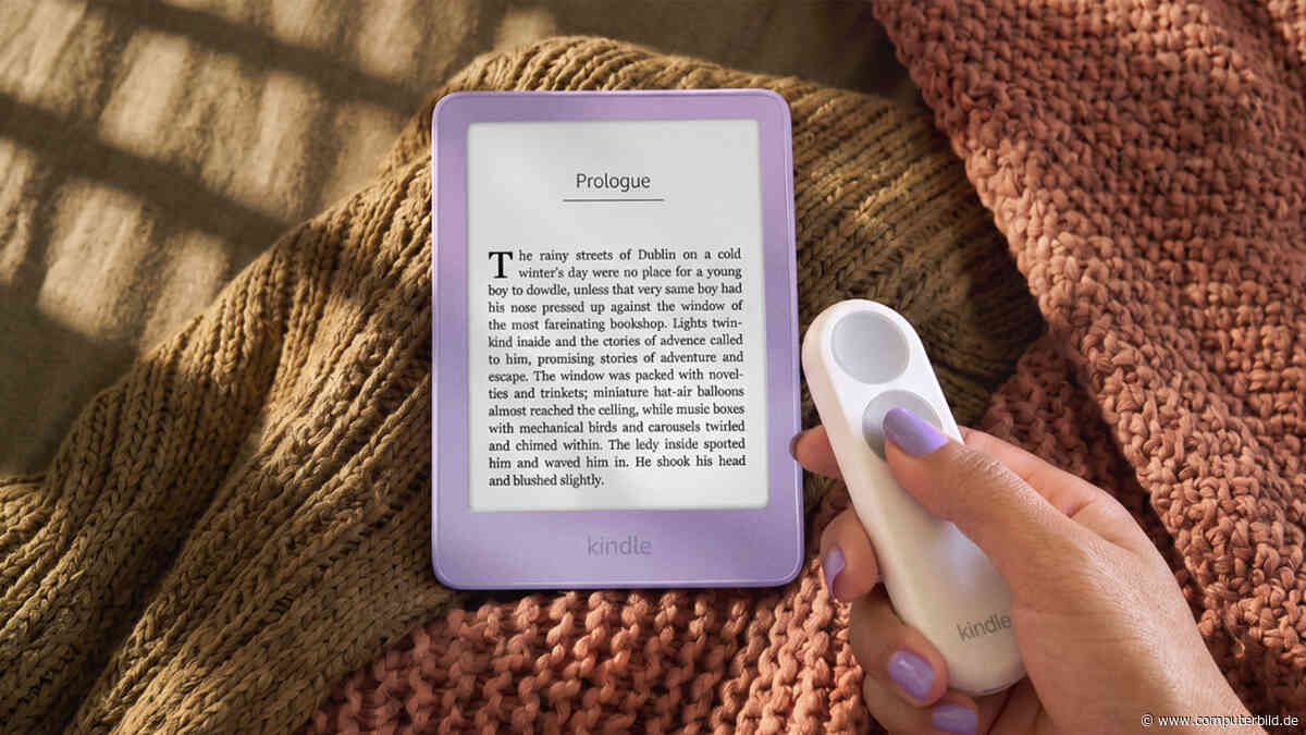 Amazon präsentiert neue Kindle-Generation mit verändertem Design