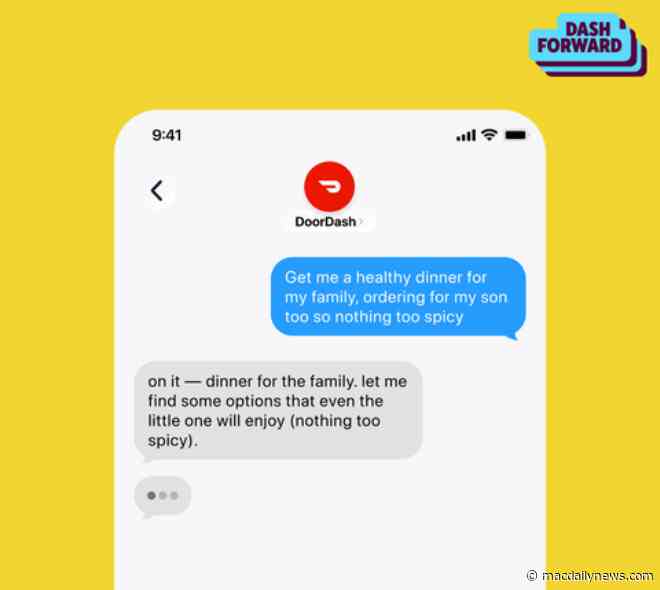 DoorDash debuts iMessage AI agent that lets you text your usual order via Apple’s Messages