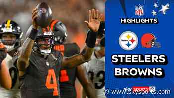 Pittsburgh Steelers @ Cleveland Browns | NFL highlights